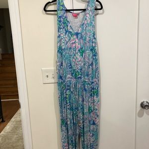Iilly pulitzer Paulina jumpsuit full bloom